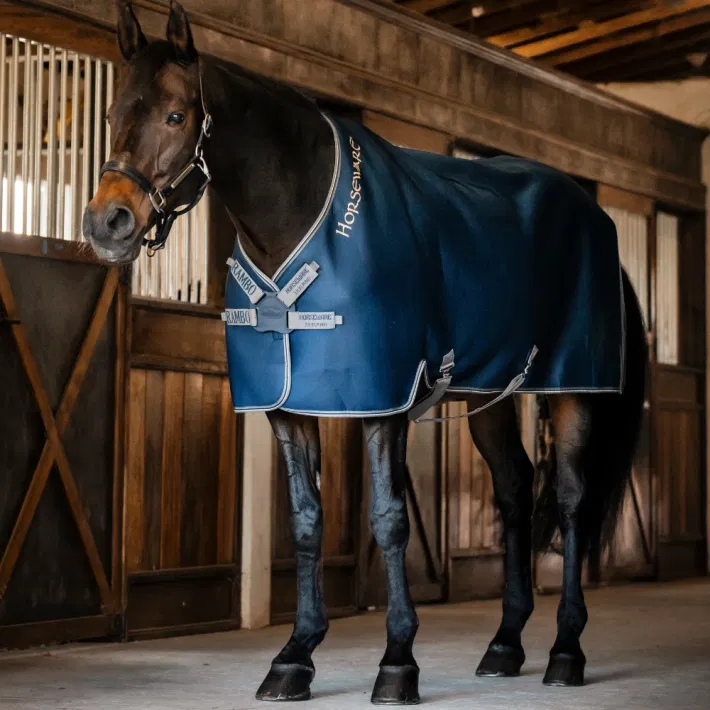 Horseware Rambo Airmax cooler deken disc front